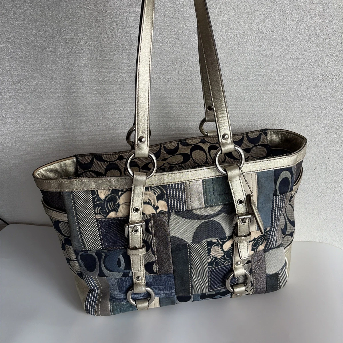 Coach Patchwork Denim Exterior Medium Bags & Handbags for Women | eBay