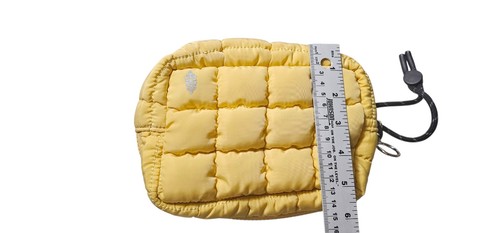 Free People Quilted Mini Case Yellow FP - Picture 6 of 10