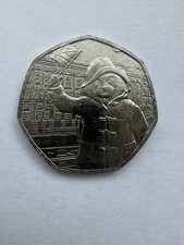 2018 50p Paddington Bear at Buckingham Palace Fifty Pence. - Available on eBay