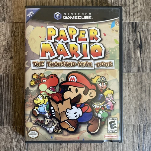 Paper Mario: The Thousand-Year Door Nintendo GameCube - Unested Read Description