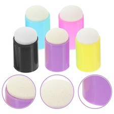 25 Pcs Finger Drawing Sponge Set Painting Kit Daubers for Stenciling