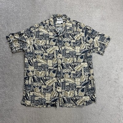 HAWAII Hemd Hawaiishirt Floral XL Magnum Rockabilly Hawaiianer Aloha 24620 Grün