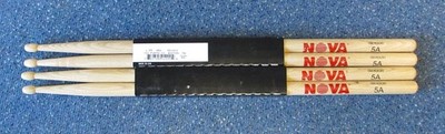 Vic Firth Nova 5A Wood  Tip  American Hickory  Drum Sticks / 2 Paar / NOS