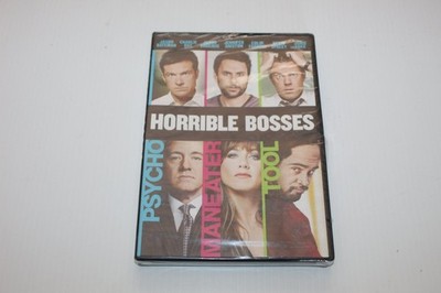 Horrible Bosses DVD 2011 Unrated Jason Bateman Jennifer Aniston Seth Gordon
