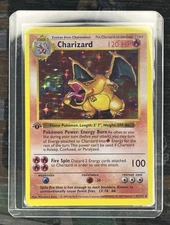Charizard 4/102 1st Edition Shadowless Base Set Holo /PRXY Fan Art Version