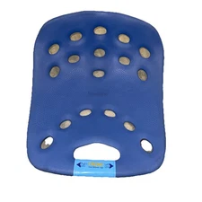 BackJoy Posture Seat Ergonomic Back Pain Relief 2012 Blue w Sticker and Tag