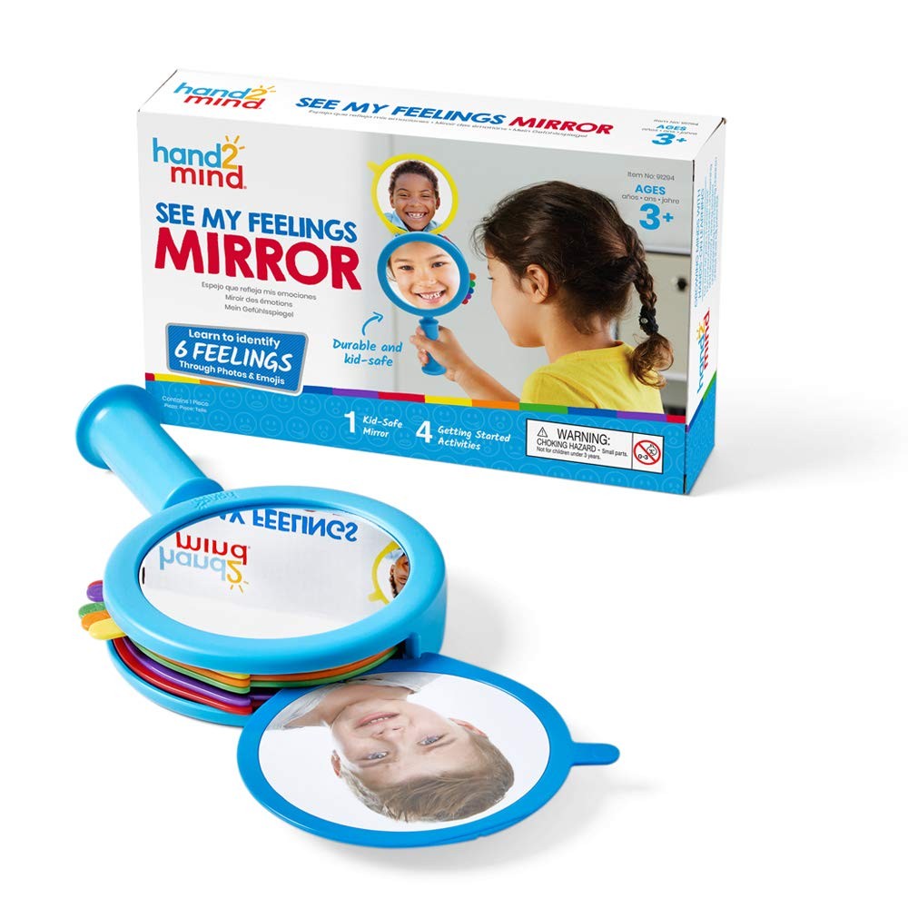 Learning Resources See My Feelings Mirror, Social Emotional Learning, Sensory To