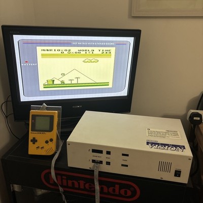 Nintendo Game Boy Wideboy Demo Vision Kiosk Development/Debug Kit SUPER SELTEN