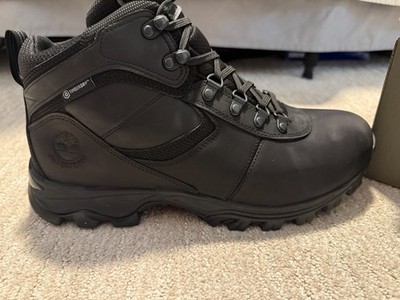 Timberland mt. maddsen waterproof mid hiker black full grain