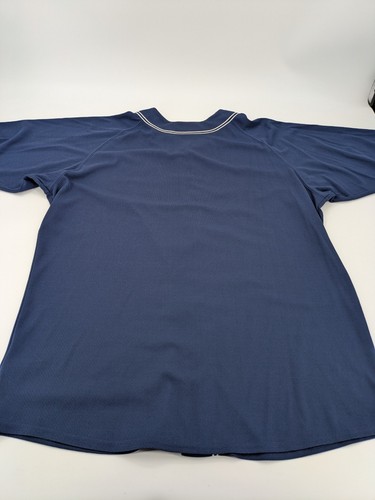 Vintage Penn State Nittany Lions Jersey Mens XXL Blue Nike Button Up Baseball - Picture 11 of 11