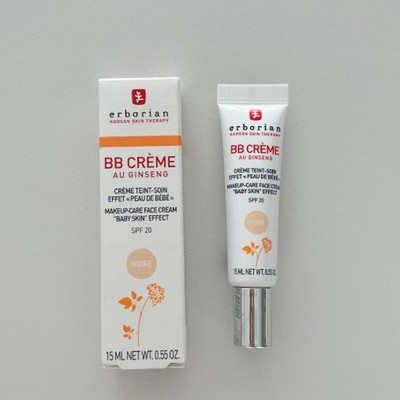ERBORIAN BB Cream 15ml #Ivory SPF 20 Velvet Matte BB Cream Beauty Balm K-Beauty