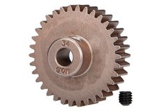 Traxxas 5639 - Steel Pinion Gear, 0.8 Metric Pitch 5MM Shaft, 34T  Set Screw