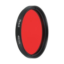46mm Objektivfilter Vollroter Kamera Filter Für Camera Photography Lens