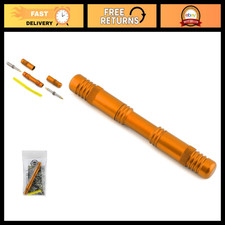 Bicycle Tire Repair Tool - Dynaplug Racer Pro, USA Made, Fast & Easy Fix (Orange