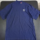 New York Yankees Mock Neck Turtleneck Adidas MLB Official Vintage 90s Men’s L