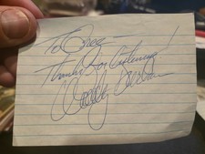 Woody Durham AUTOGRAPH