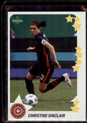 Christine Sinclair #S55 2021 Parkside NWSL Premier Edition Stars