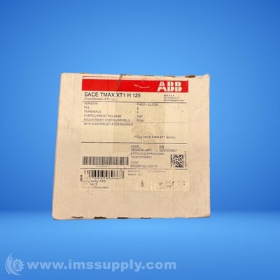 ABB XT1H 125 TMF Circuit Breaker FNOB