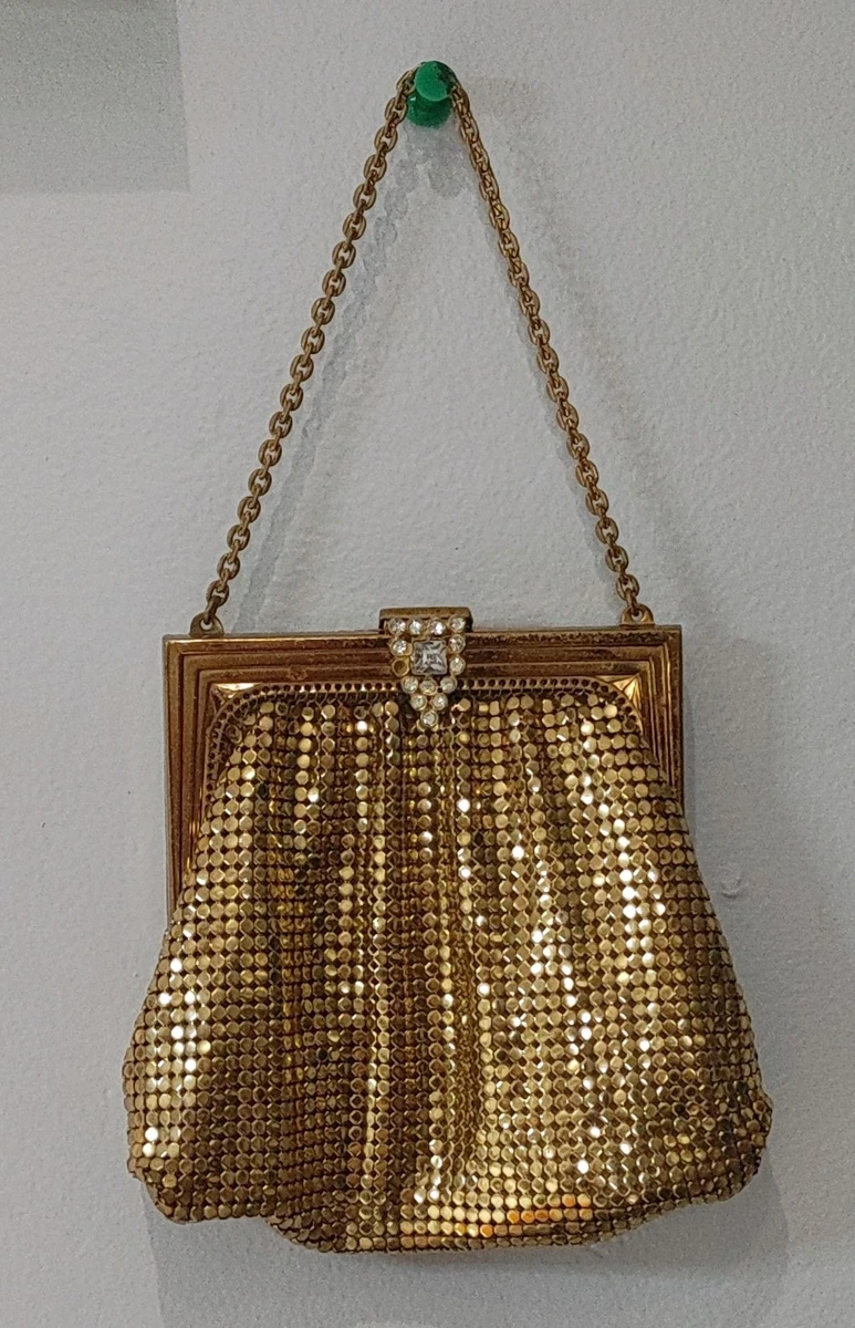Whiting & Davis Mesh Gold Vintage Bags, Handbags & Cases for sale
