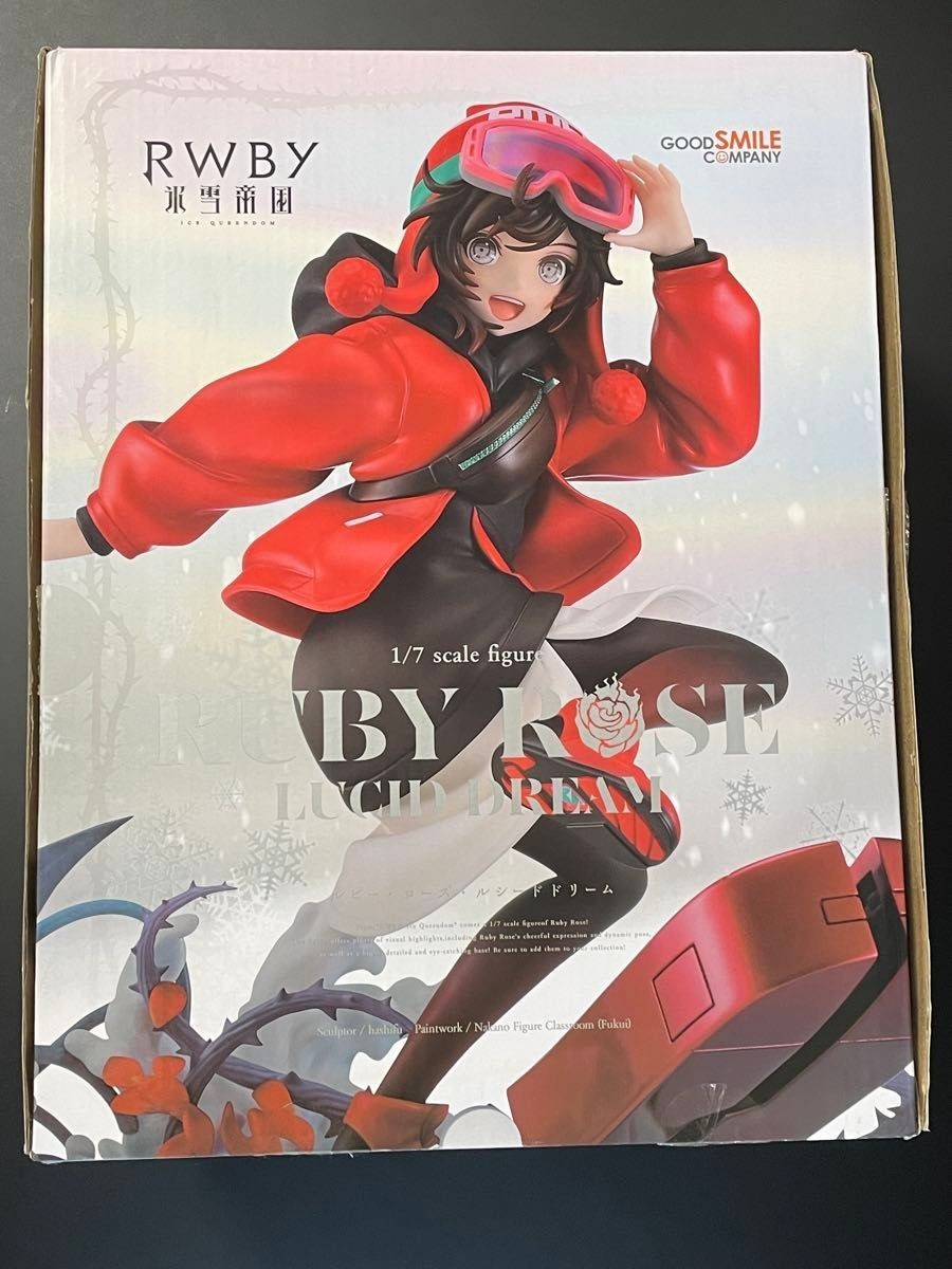 RWBY Ice Queendom Ruby Rose Lucid Dream Ver.1/7 Figure GOOD SMILE COMPANY No Box