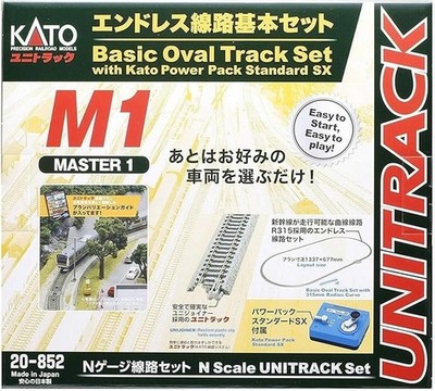 KATO Spur N M1 Endlosgleis Basic Set Master 1 20-852 Eisenbahn Modelleisenbah...