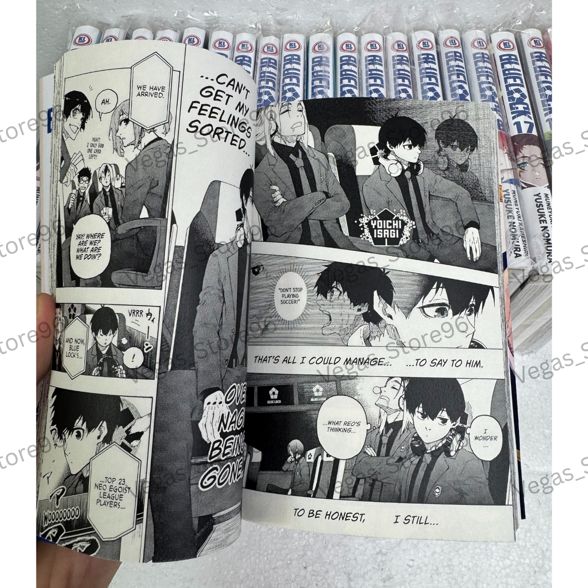 Blue Lock Manga Vol. 18-35 English Version Comic By Yusuke Nomura
