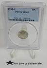 1944-S Mercury Dime 10 cents PCGS MS65