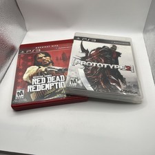 Prototype 2 & Red Dead Redemption PlayStation 3 Game Lot