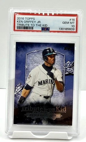 2016 Topps Ken Griffey Jr. PSA 10 - POP 4, “Tribute To The Kid” #KID-16