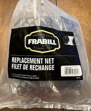 Frabill Rubber Replacement Net,black 17 X 19, Multi (3060)
