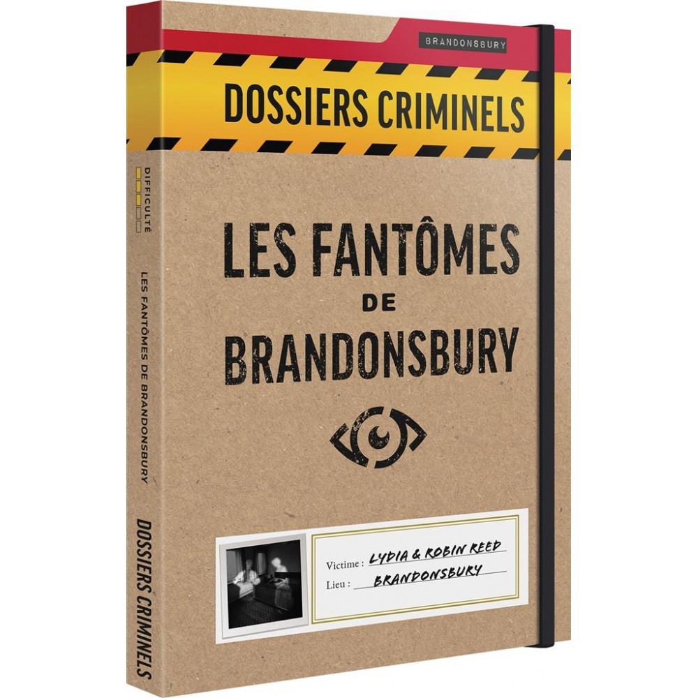 Dossiers Criminels Les Fantômes de Brandonsbury Asmodee Jeu d'Enquête Neuf