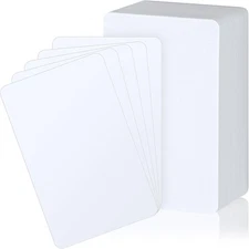 Zomiboo 100 Pieces Tall Trading Card Dividers, Plastic Trading Card Page Divi...