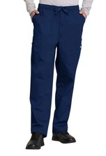Cherokee Workwear Scrubs Men's Cargo Scrub Pants 4000 Navy Blue