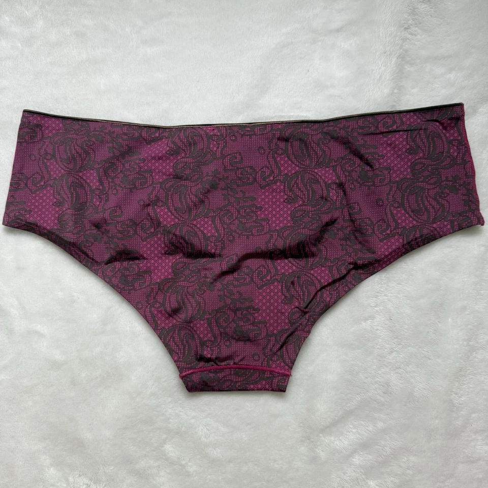 Bragas Hipster Vintage Diesel Rosa Negro Estampado Pequeñas Inventario Muerto Nuevas con Etiquetas NUEVAS Lindas Foto 4 de 4