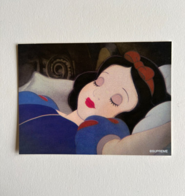 Supreme Disney Snow White Sticker 100% Authentic FW24 Season