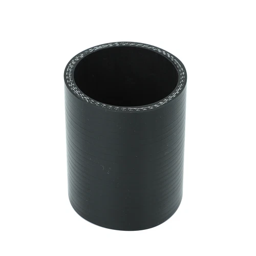 2.5" to 2.5" Silicone Straight Coupler Hose Turbo Black Intercooler Pipe 63mm