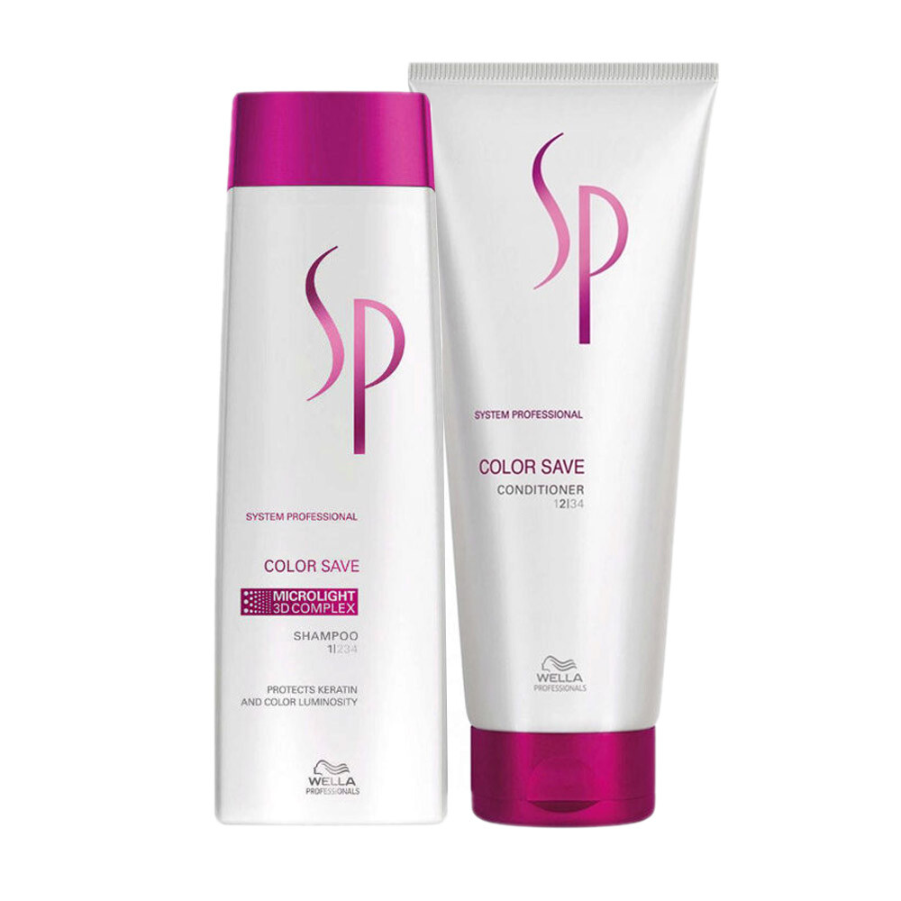 Wella SP Color Save Kit zur Pflege von Gefärbtem Haar