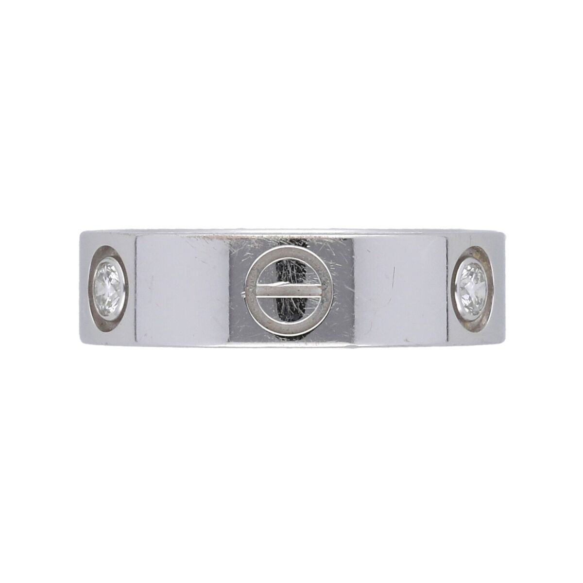 Cartier Love Band 3 Diamond B4032554 18k White Gold 750 Band Cartier Love Band 3 Diamond B4032554 18k White Gold 750 Band