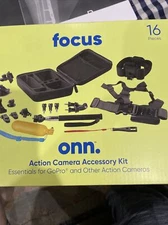 Focus Onn. Action Camera Accessory Kit- Essentials for GoPro® and others