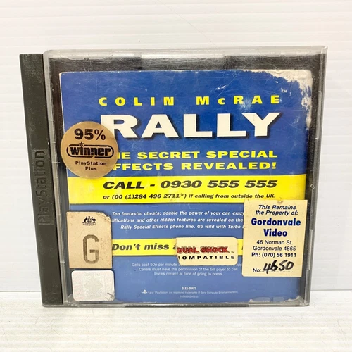 Colin McRae Rally + Manual - PS1 - Tested & Working - Free Postage