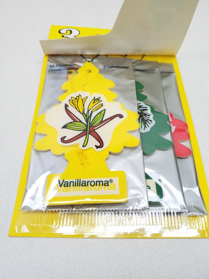 U3P-30000 Car Freshner Little Trees 3 Pak Vanillaroma Royal Pine Strawberry - Image 3 of 4