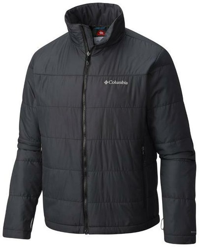 Columbia Grey Omni-Heat Waterproof Breathable Coat Removable Hood XLT Tall - Picture 4 of 12