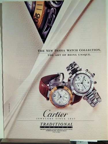 CARTIER PASHA COLLECTION FINE WATCH VTG 