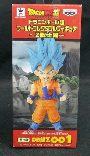 Figura Dragon Ball God Super Saiyan Goku World Z Warriors WCF DBZ 001 Nueva Sin usar, en caja