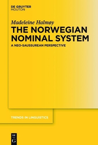 Madeleine Halmøy Norwegian Nominal System Hardcover Linguistics Study