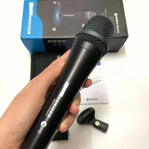 Sennheiser e945 Wired Super Cardioid Dynamic Handheld Microphone Black NEW - Picture 2 of 9