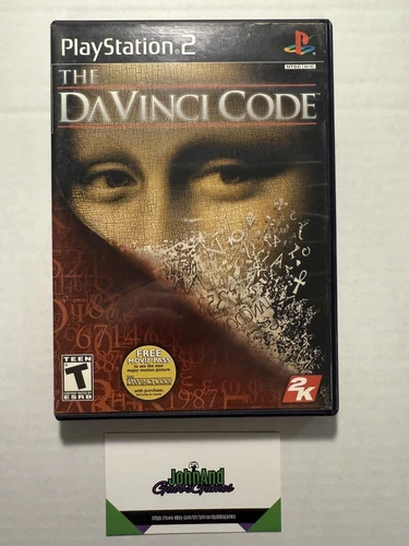 Da Vinci Code PS2 Game (2006) - Complete, Good Condition, Fast Shipping