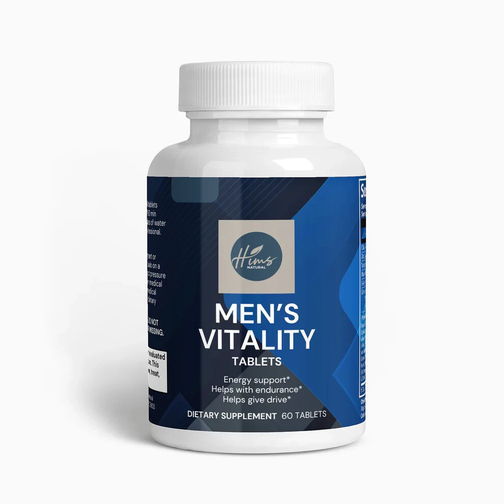 Men's Vitality Male Enhancement tablets to improve sexual performance ...