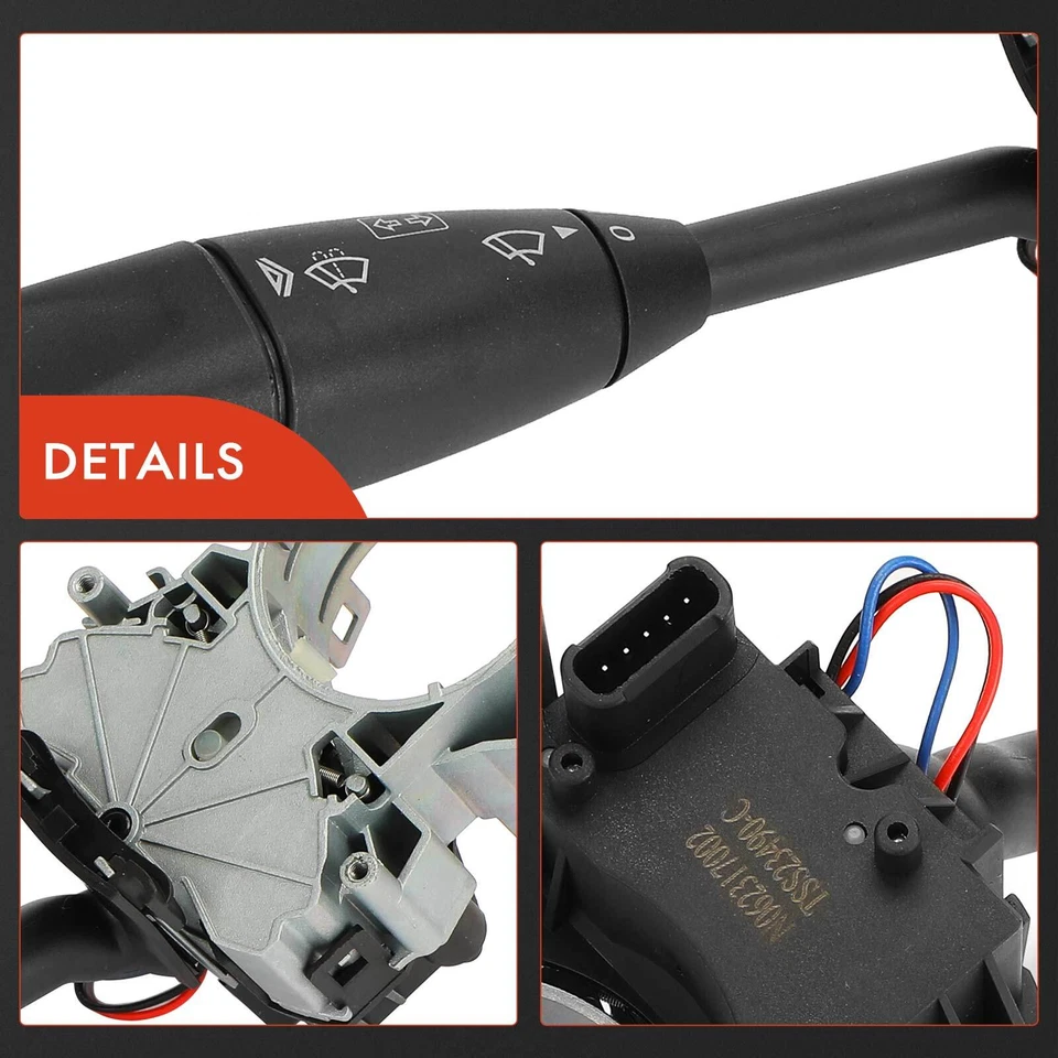 Columna Interruptor Del Limpiaparabrisas para MERCEDES-BENZ CLASE S W220 Coupé - Imagen 3 de 4