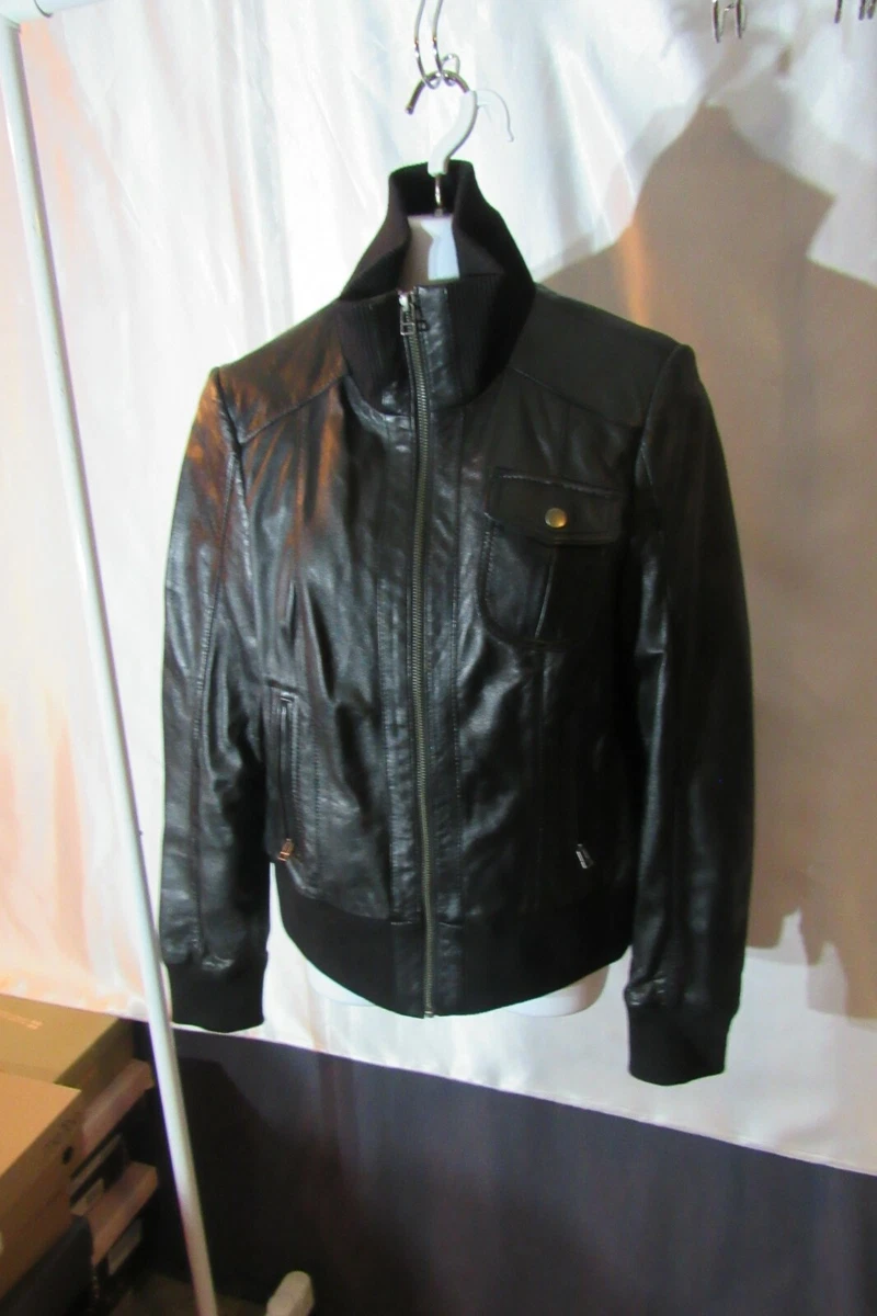 Leather sweater cheap womens